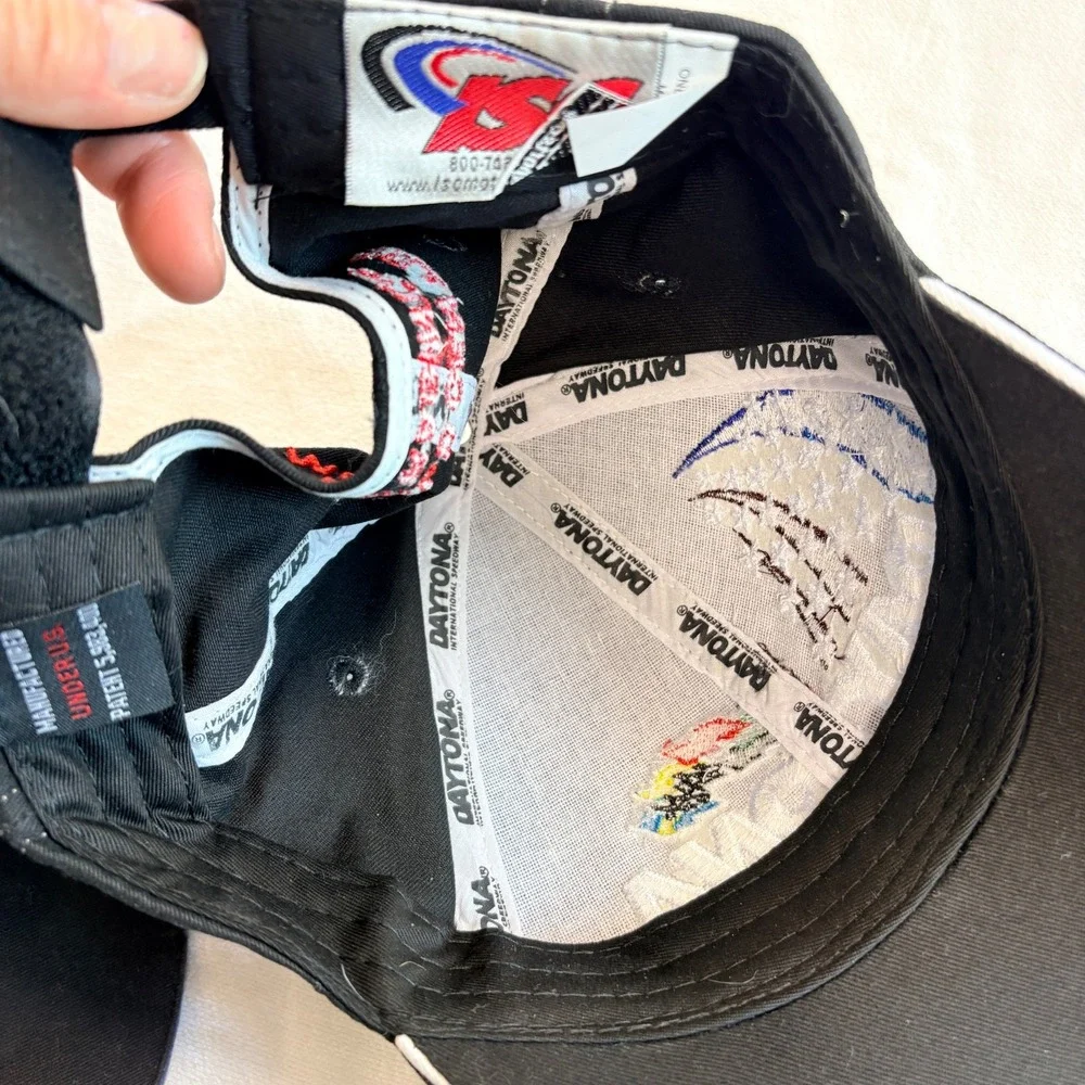 Lot 4 Vtg Daytona 500 Baseball Hats Embroidered Disney Mickey Anniv. '04-08'